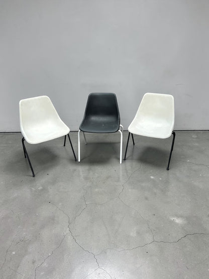 Robin Day Polypropylene Stacking Chairs for Hille, Set of Three, c.1960s–70s