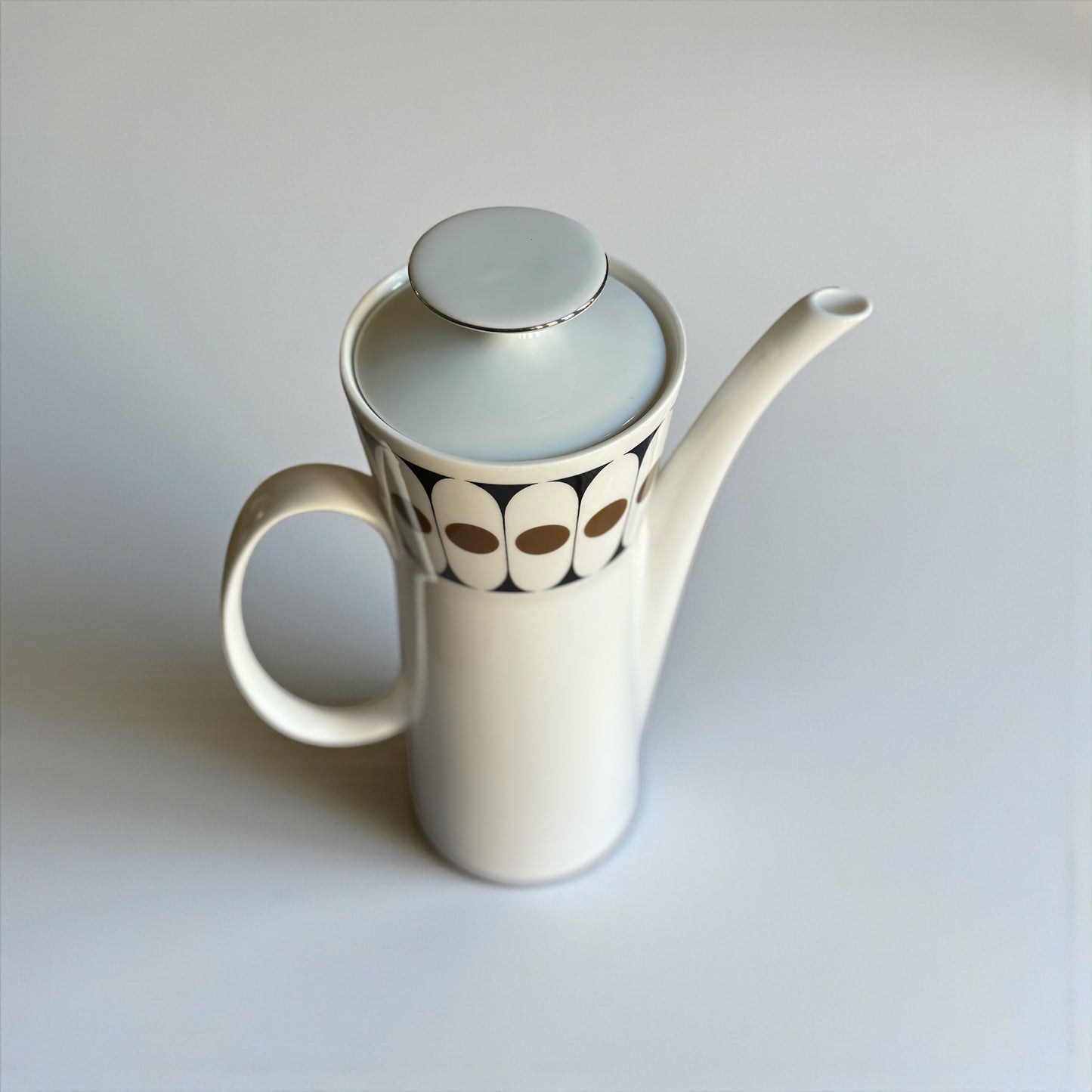 Black Velvet coffee set designed by John Russell for Hostess Tableware UK