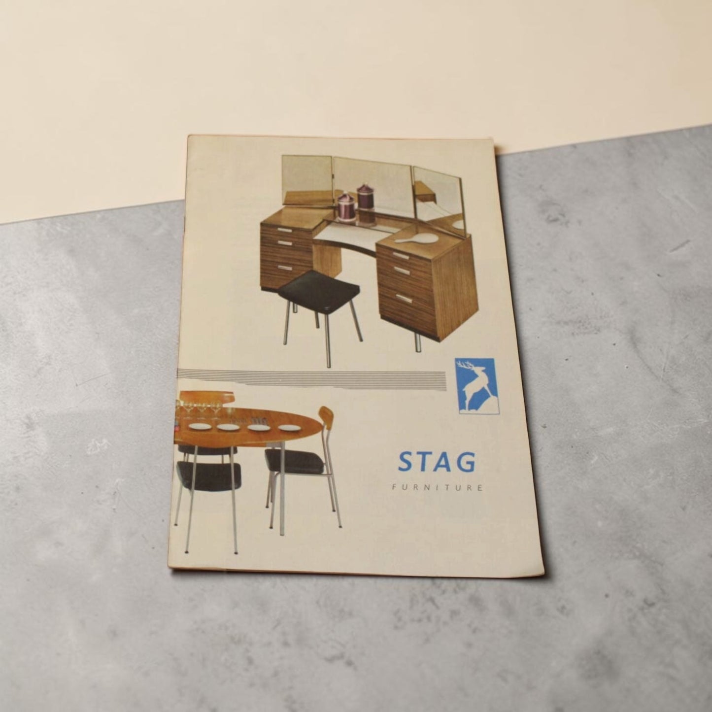 Stag C-Range Dressing Table by John & Sylvia Reid, 1957