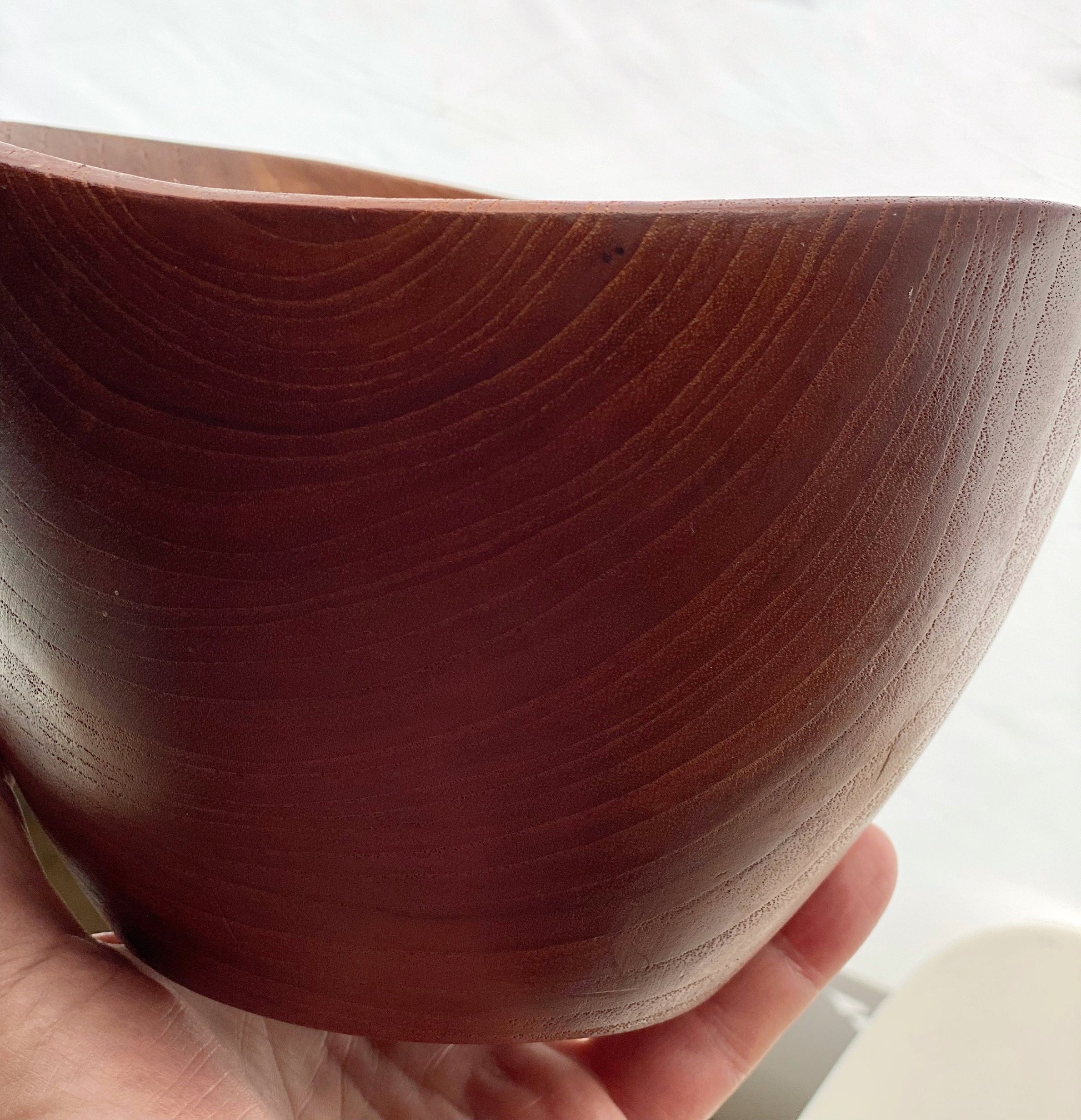 Vintage Danish Reducta Teak Fruit Bowl 1960s