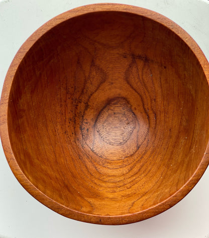 Vintage Danish Reducta Teak Fruit Bowl 1960s