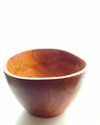 Vintage Danish Reducta Teak Fruit Bowl 1960s