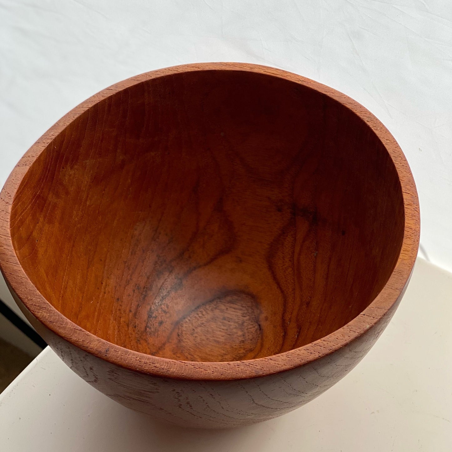 Vintage Danish Reducta Teak Fruit Bowl 1960s