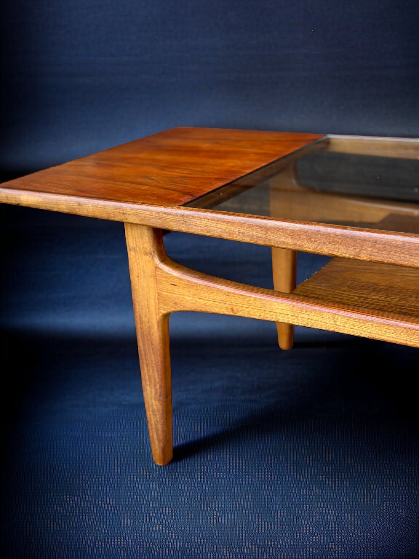 Mid-Century G Plan Teak Fresco Coffee Table by Victor Wilkins