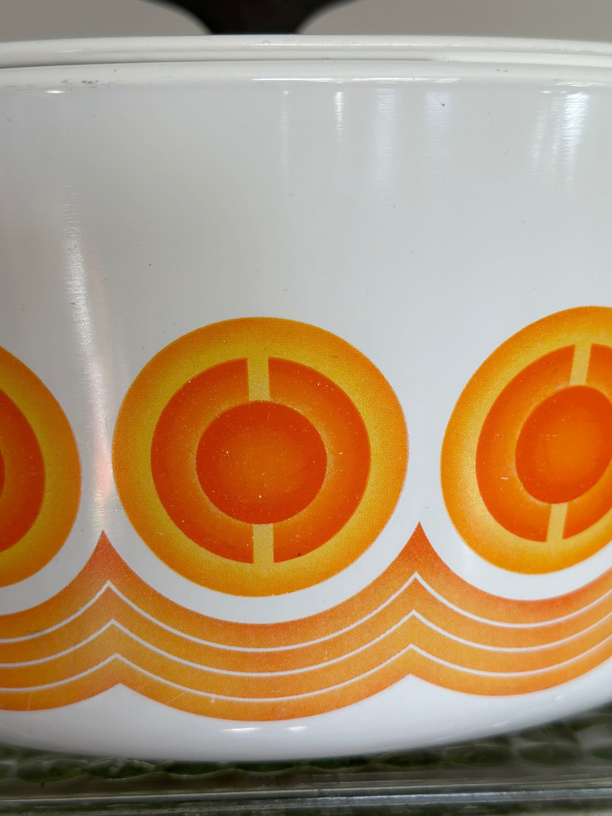 Pyrosil Orange Casserole Dish made in Netherlands