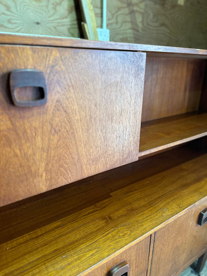 Midcentury Scandinavian Sideboard Credenza Cocktail Bar 1960s Danish Style