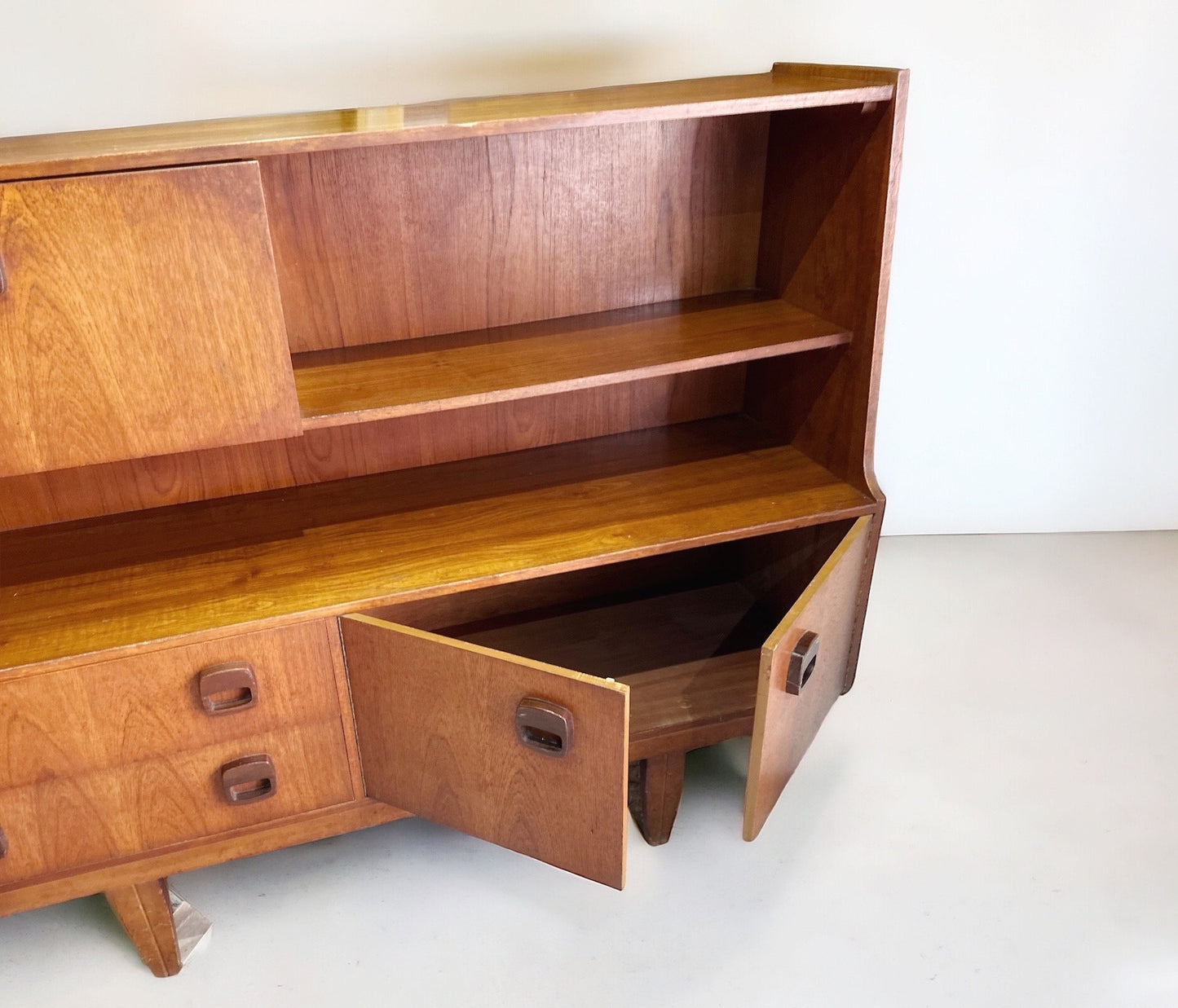 Midcentury Scandinavian Sideboard Credenza Cocktail Bar 1960s Danish Style