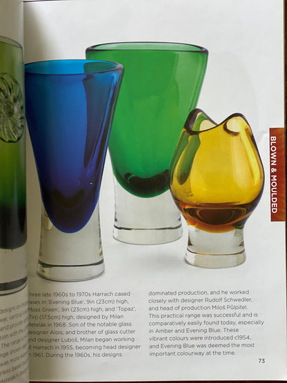 Midcentury Modern Czech Glass Designed by Milan Metelák for Harrachov