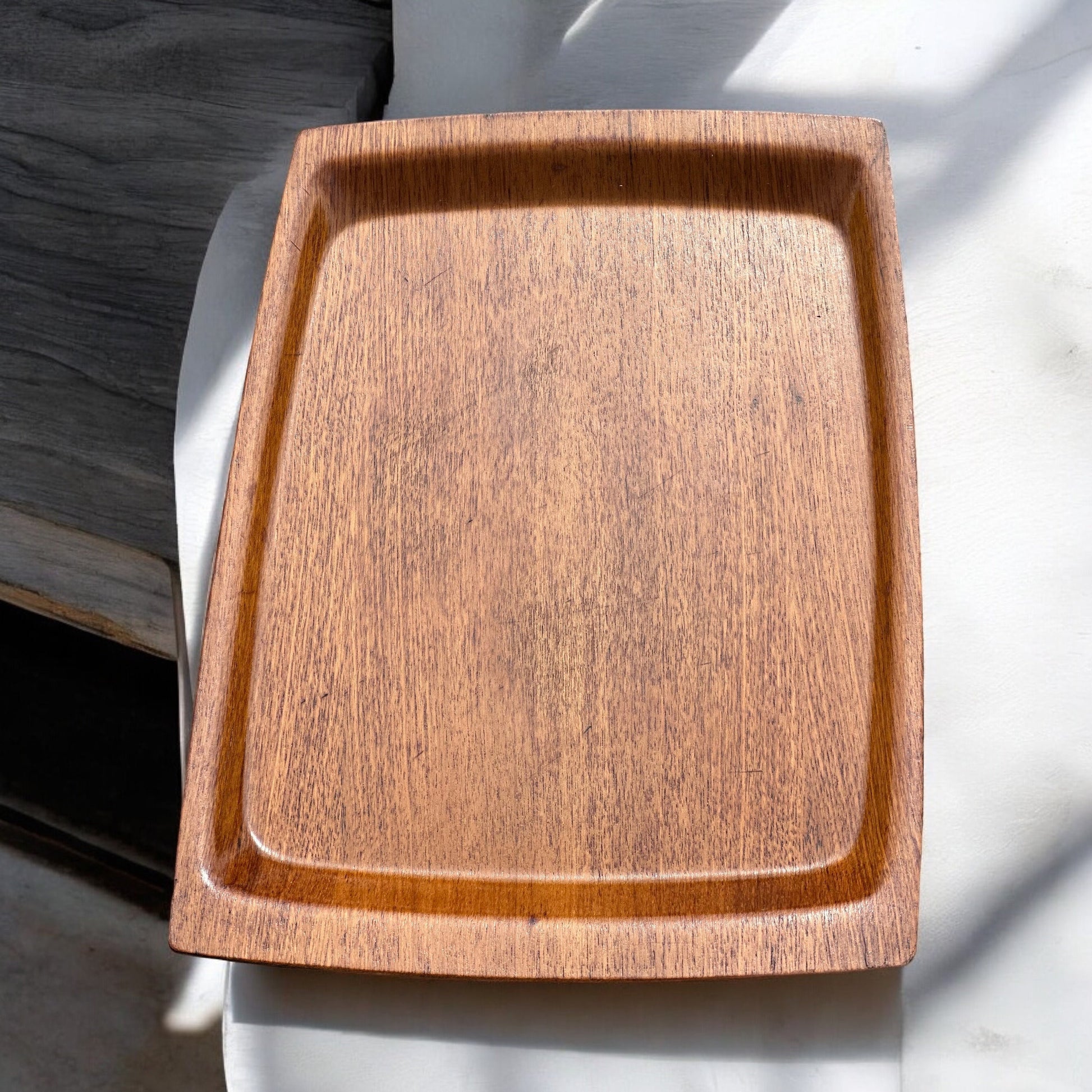 Langva Denmark Teak 1960s ServingTray Midcentury Modern