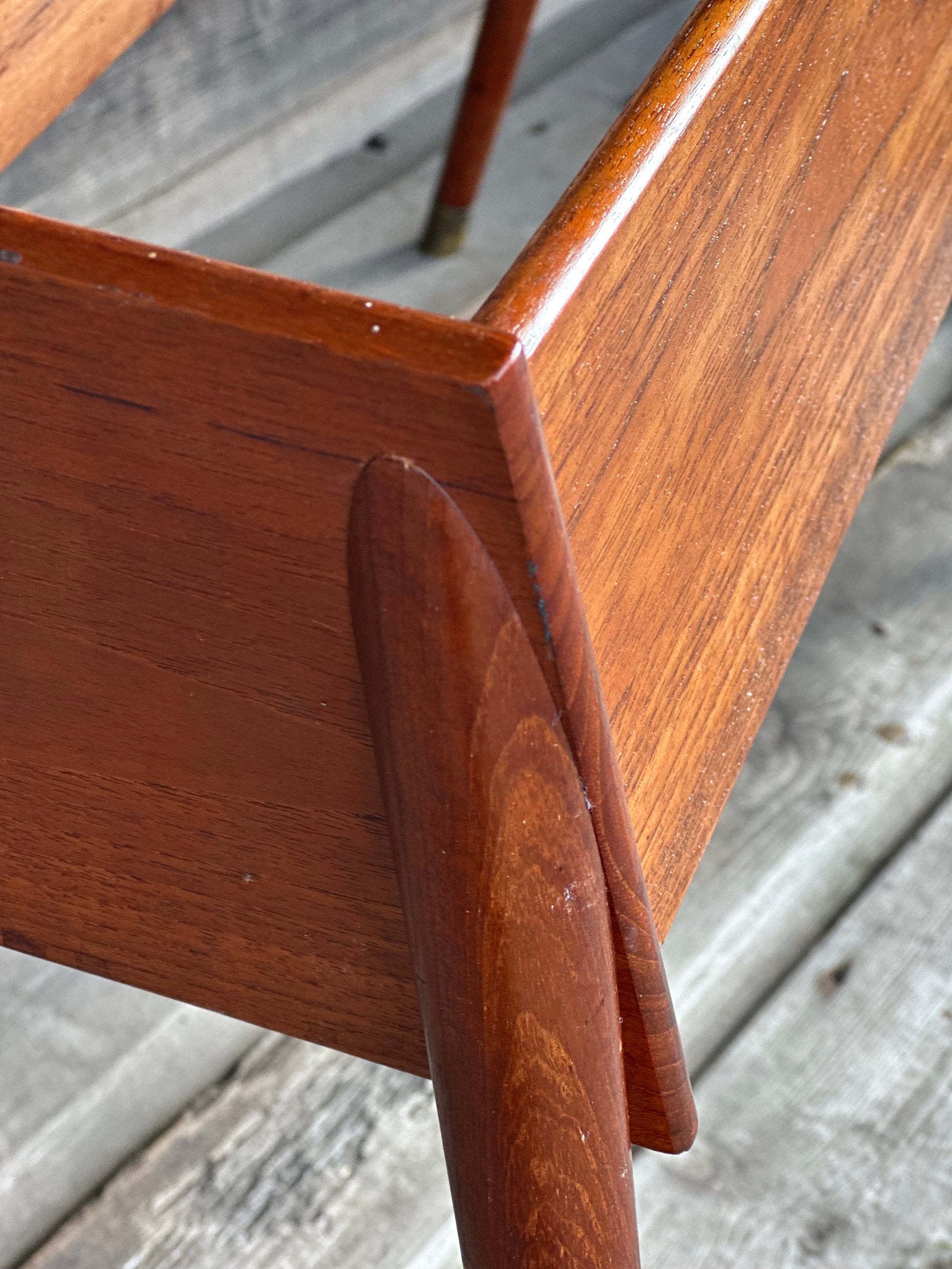 Danish Teak Plant Stand 1960s