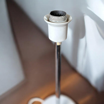 Bergboms B-125 Space Age Mushroom Table Lamp - Cast Iron Base, Sweden 1960s.
