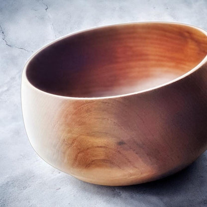 Danish Mid-Century Modern Staved Teak Bowl, a Large Salad or Fruit Bowl from Reducta Design, 1960s