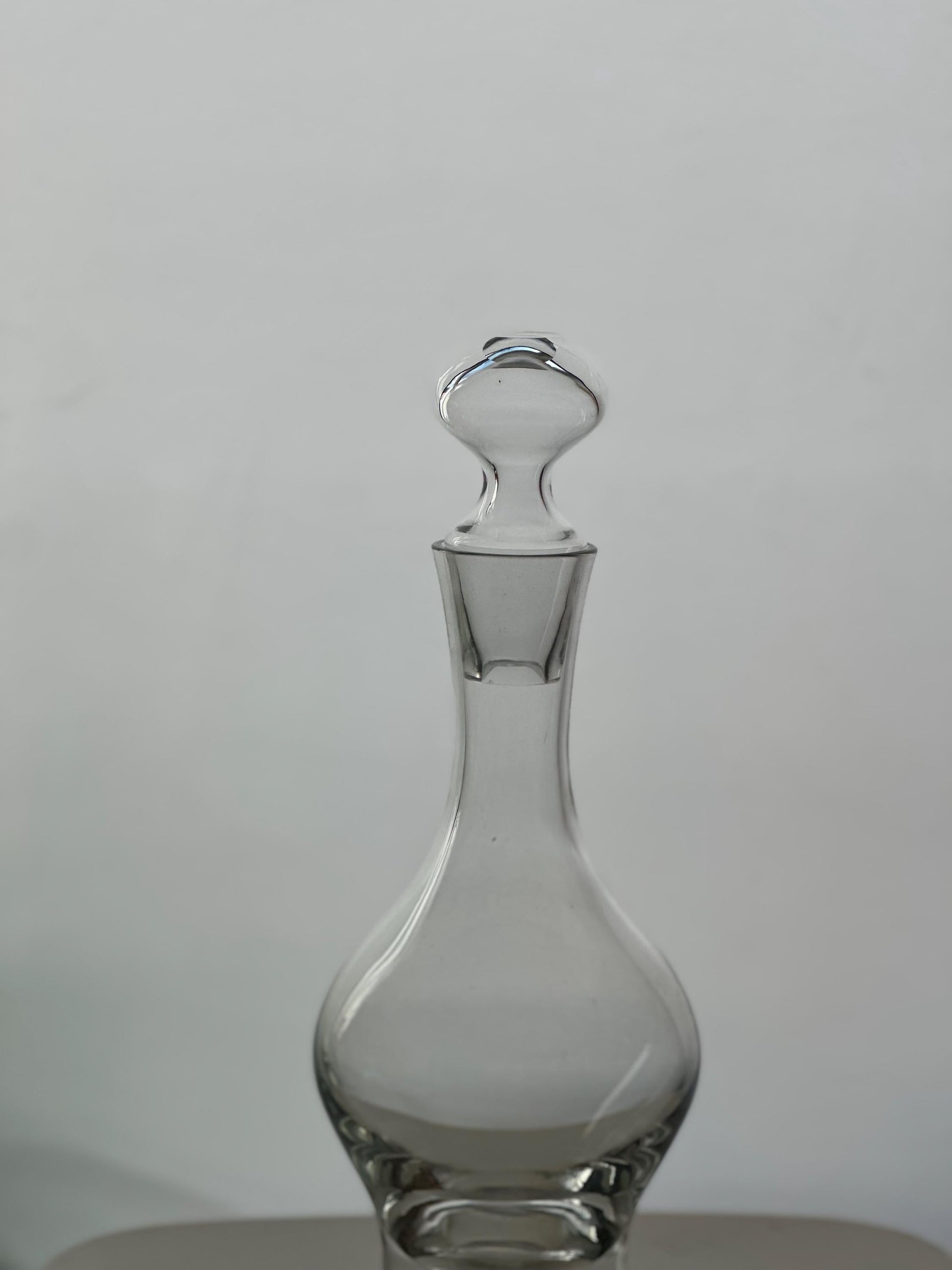 1960s Carafe by Colin Terris, for Caithness Clear Crystal