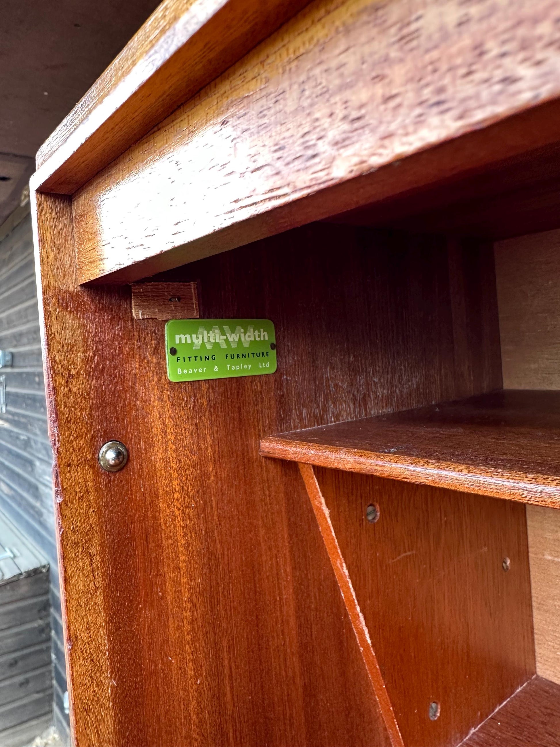 1960s Teak Bureau by Robert Heritage for Beaver & Tapley Compact Danish Style Teak