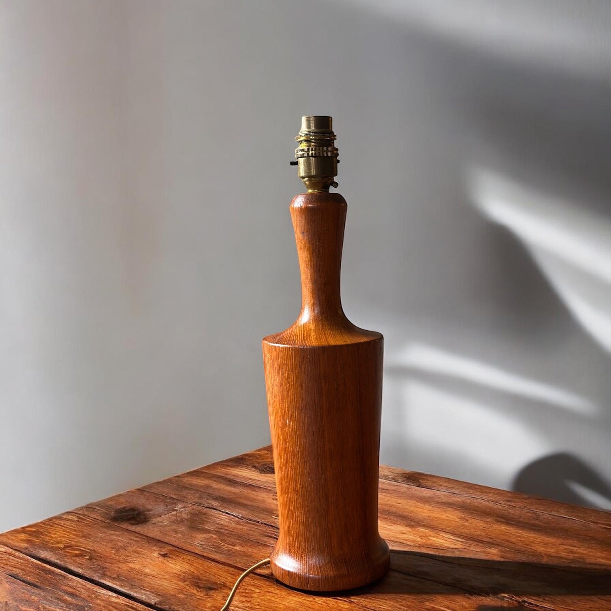 Danish Midcentury Teak Table Lamp
