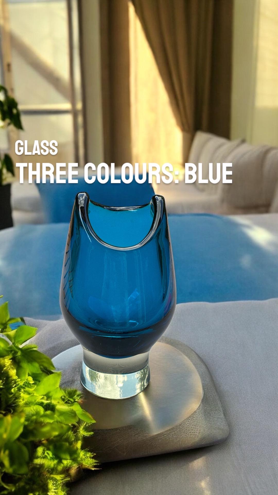 Midcentury Modern Czech Glass Designed by Milan Metelák for Harrachov