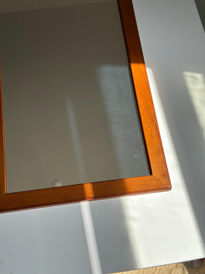 Danish No 368 Mirror In Teak By Aksel Kjersgaard, 1960s Vintage