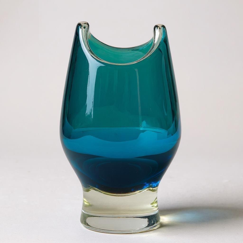 Midcentury Modern Czech Glass Designed by Milan Metelák for Harrachov