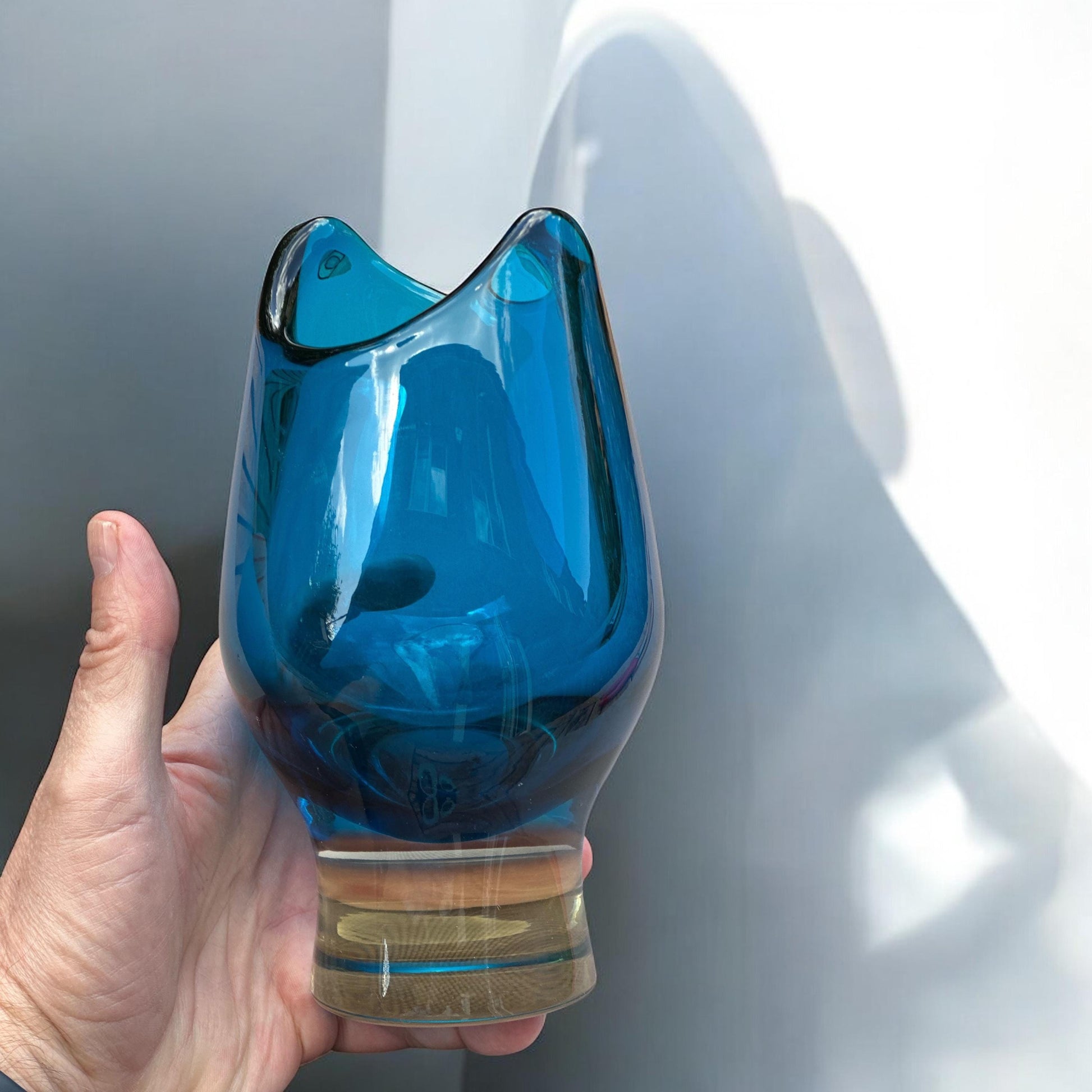 Midcentury Modern Czech Glass Designed by Milan Metelák for Harrachov
