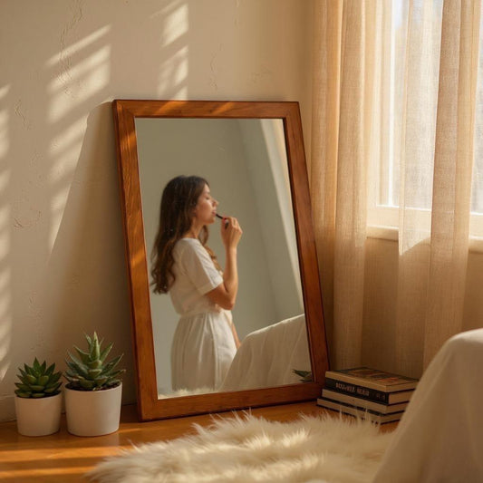 Danish No 368 Mirror In Teak By Aksel Kjersgaard, 1960s Vintage