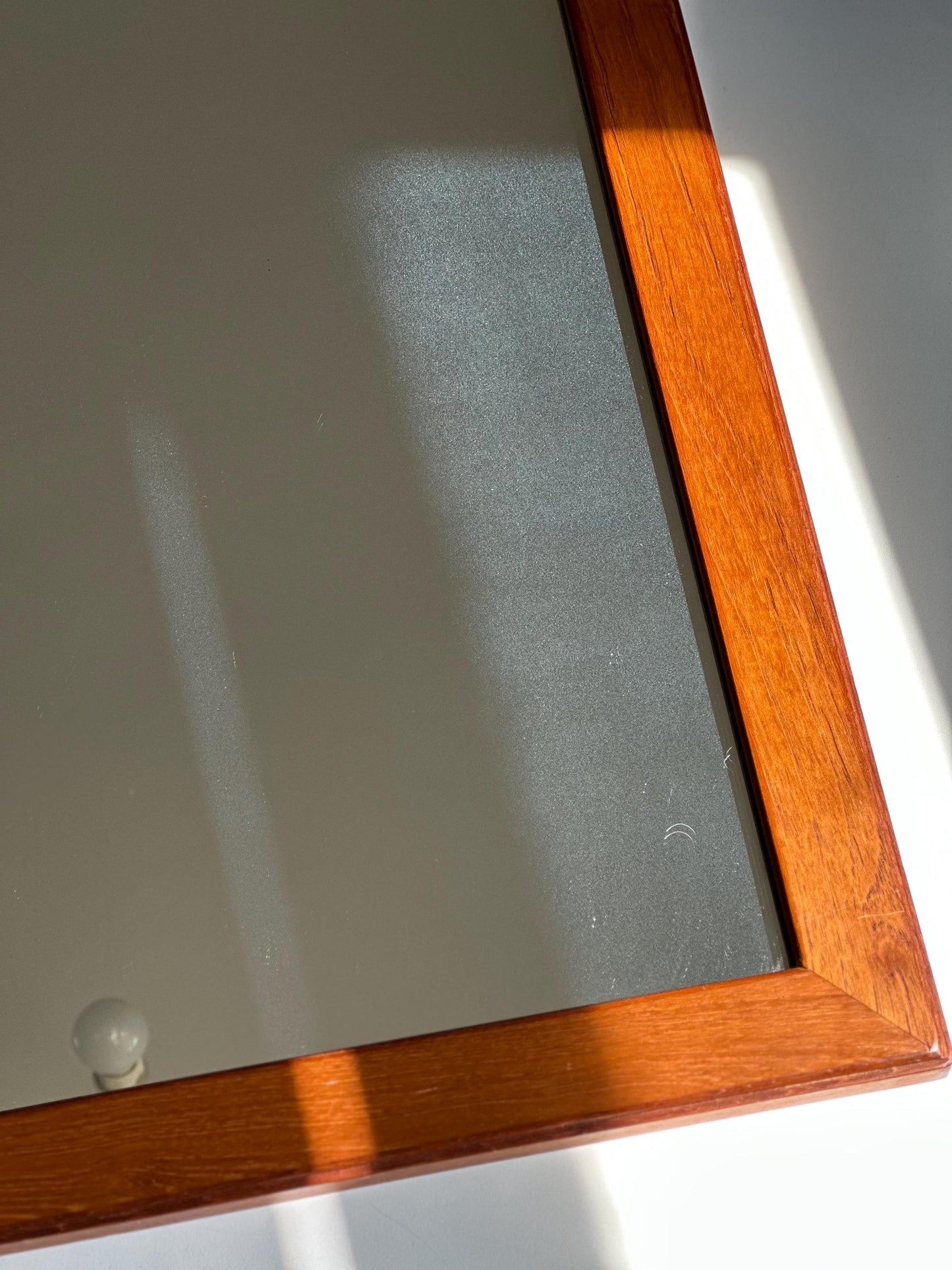 Danish No 368 Mirror In Teak By Aksel Kjersgaard, 1960s Vintage