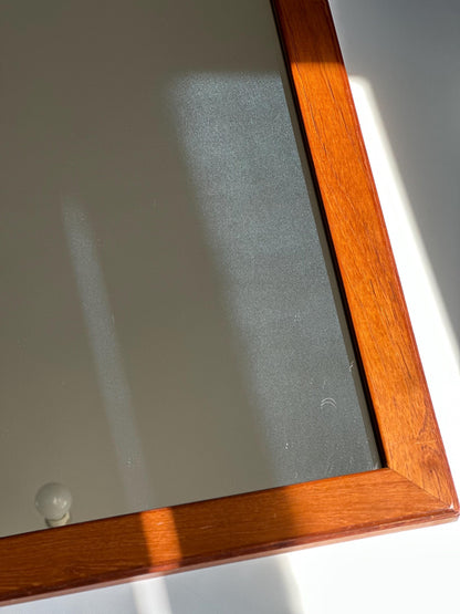 Danish No 368 Mirror In Teak By Aksel Kjersgaard, 1960s Vintage