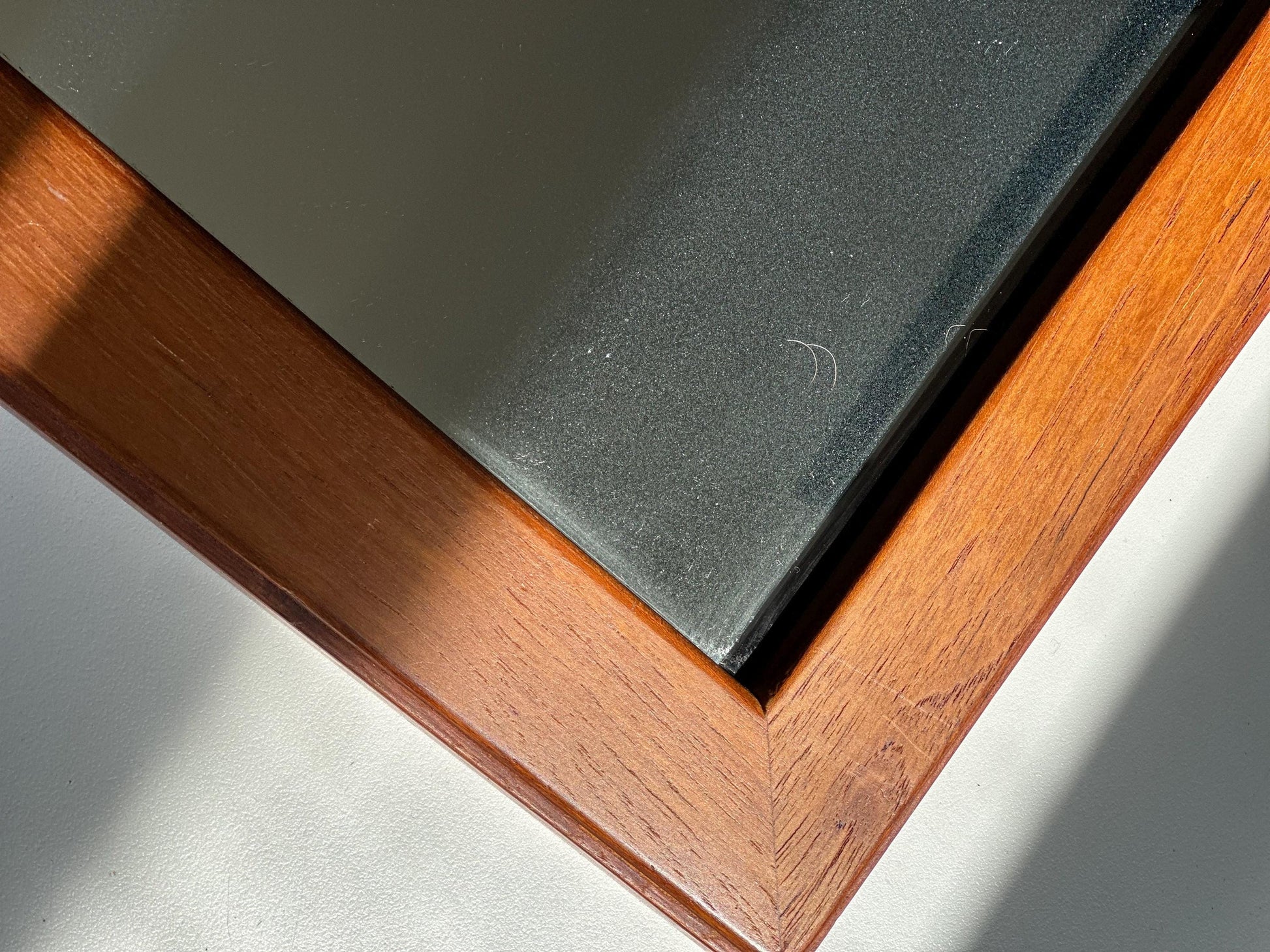 Danish No 368 Mirror In Teak By Aksel Kjersgaard, 1960s Vintage