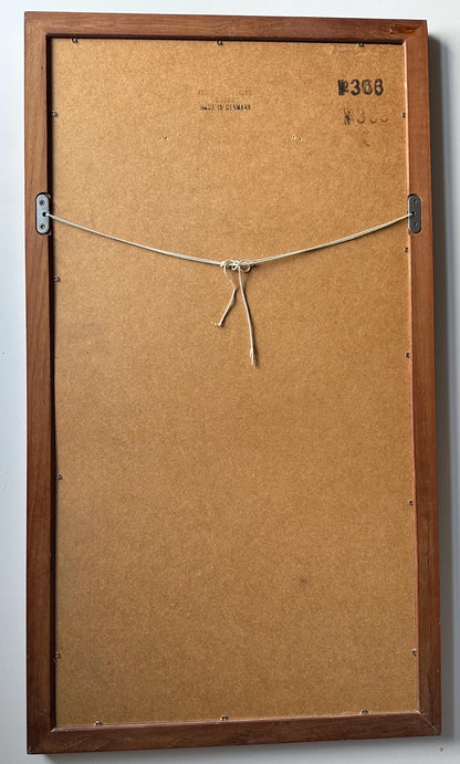 Danish No 368 Mirror In Teak By Aksel Kjersgaard, 1960s Vintage
