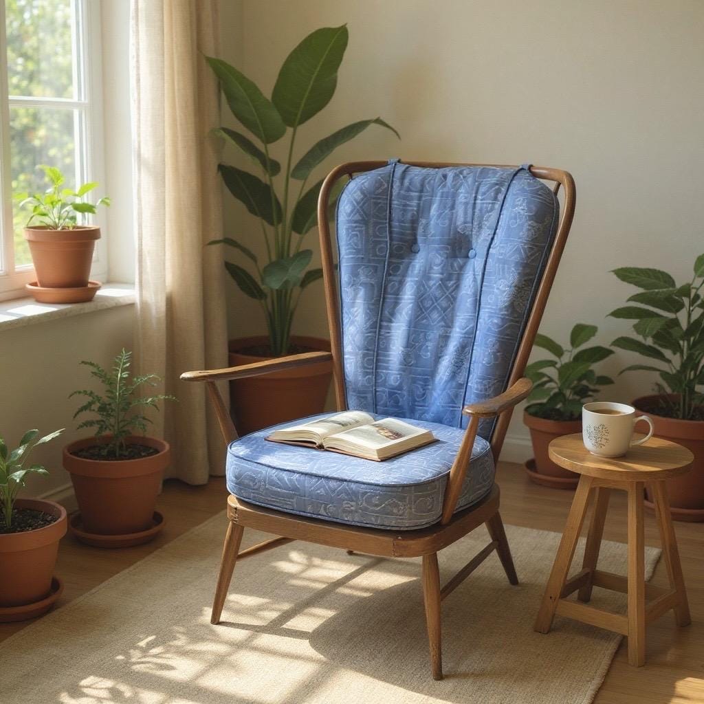 Ercol High Back chair Model Ercol 905.007 Evergreen Series Designer Lucian Ercolani