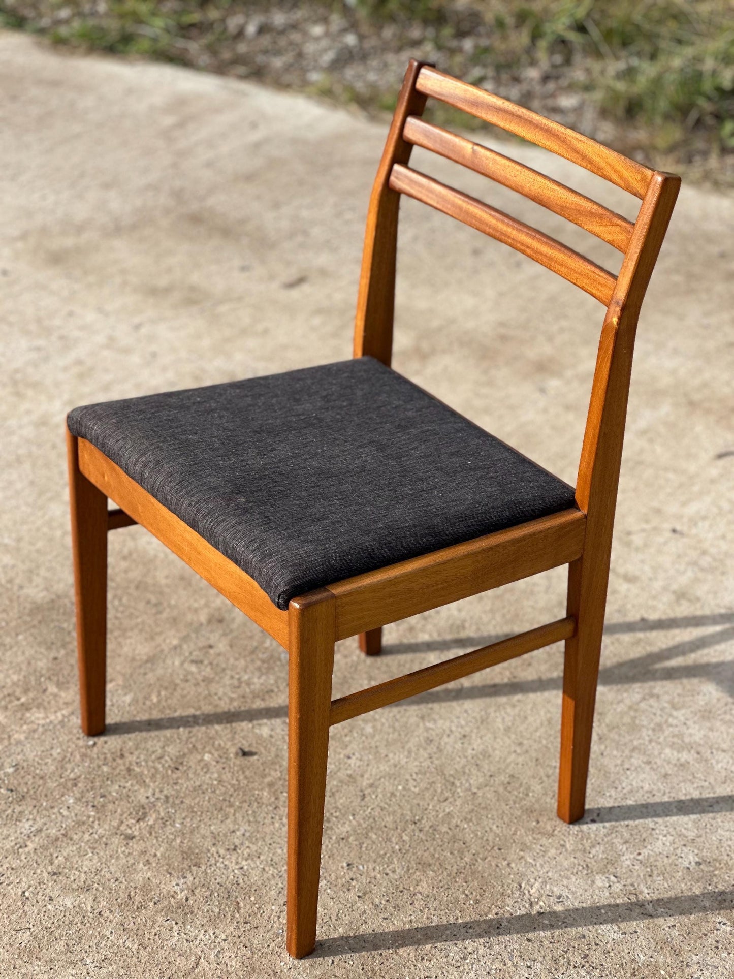 Mid-Century Scandinavian Teak Chair, 1960s — Restored Accent / Desk / Dining Chair