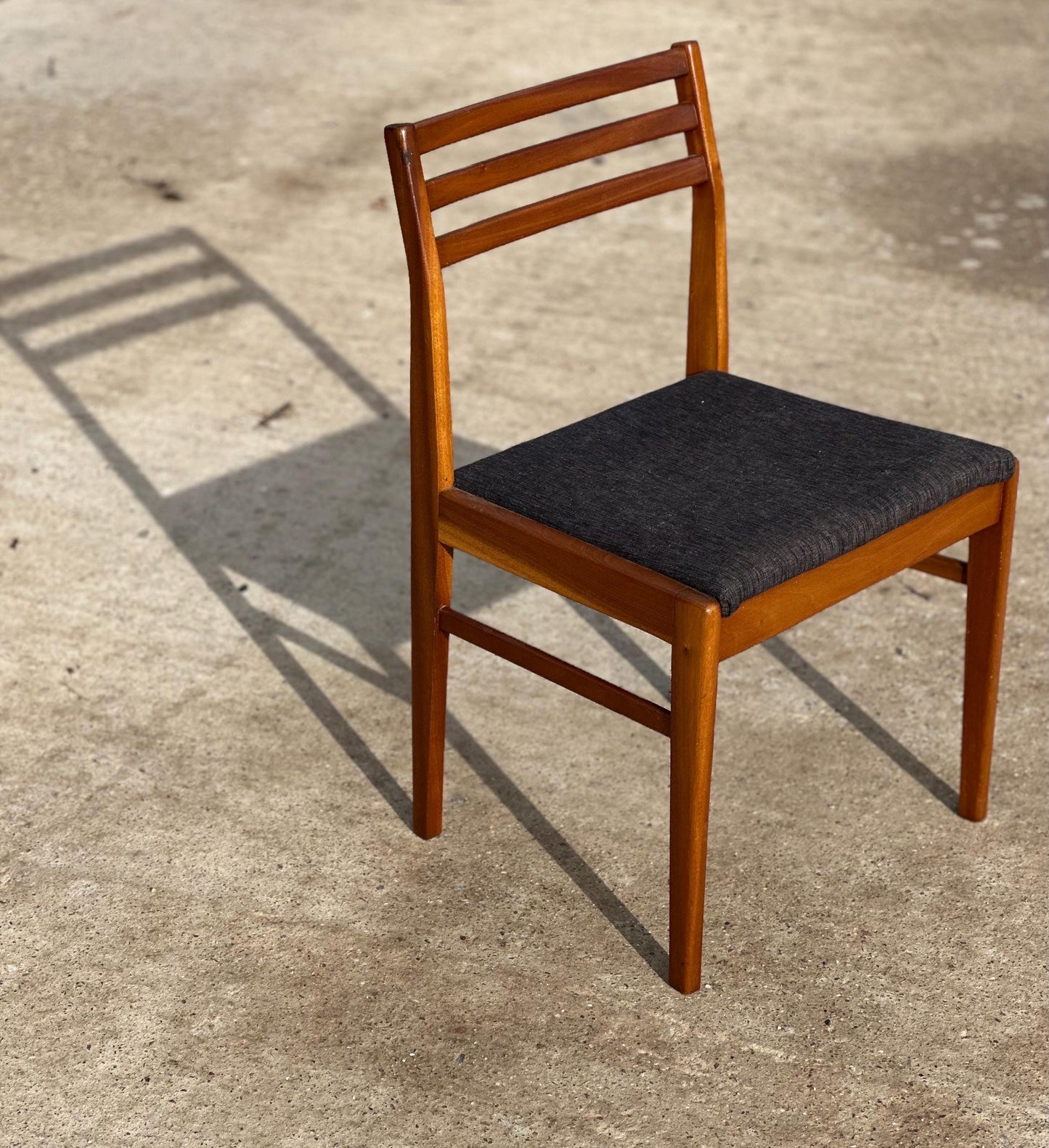 Mid-Century Scandinavian Teak Chair, 1960s — Restored Accent / Desk / Dining Chair