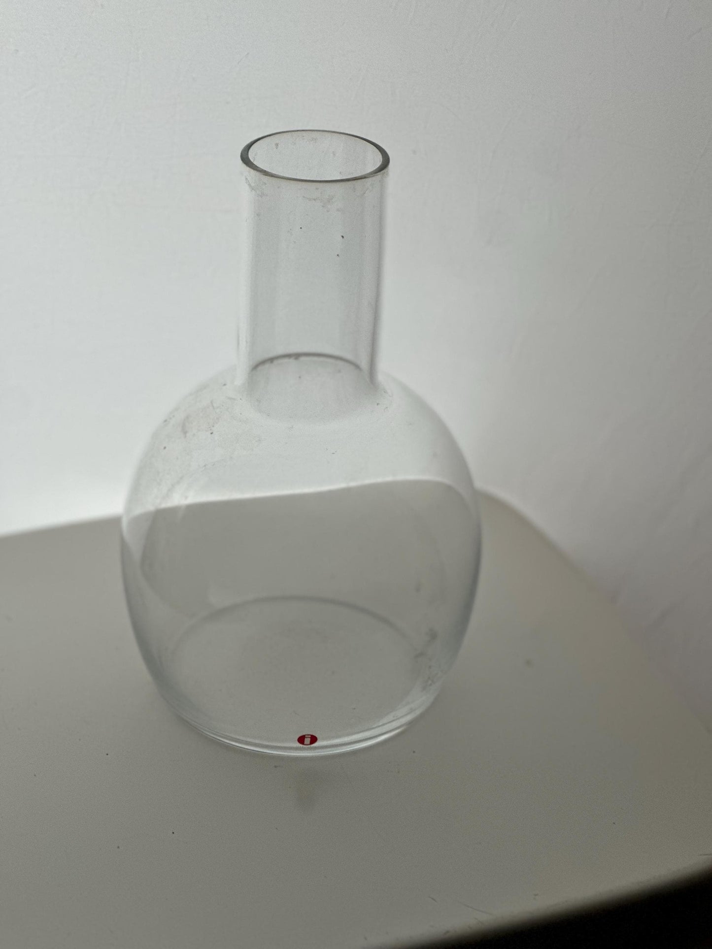 Iittala ‘Mondo’ Carafe by Kerttu Nurminen, Finland — Cap Missing