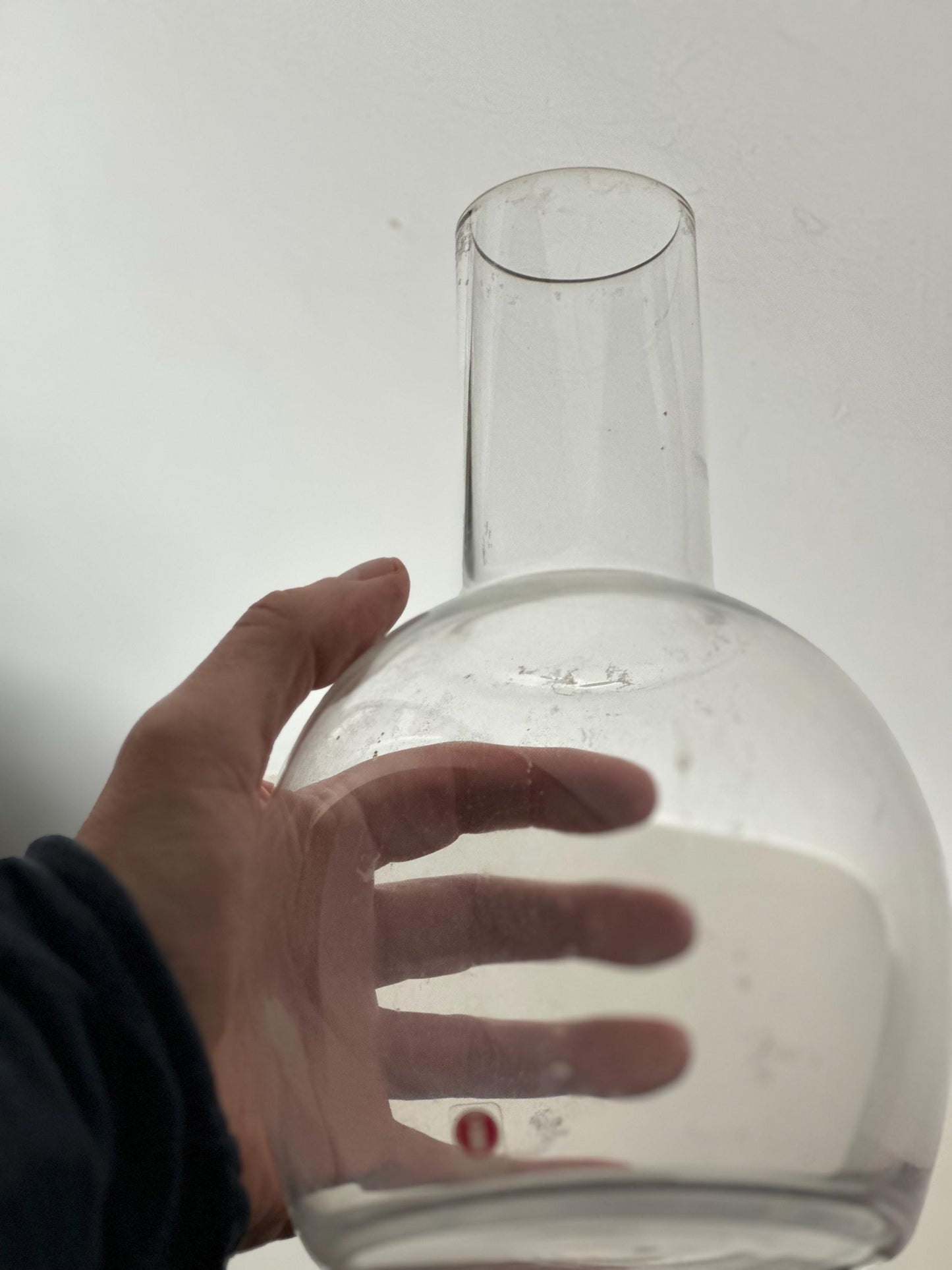 Iittala ‘Mondo’ Carafe by Kerttu Nurminen, Finland — Cap Missing