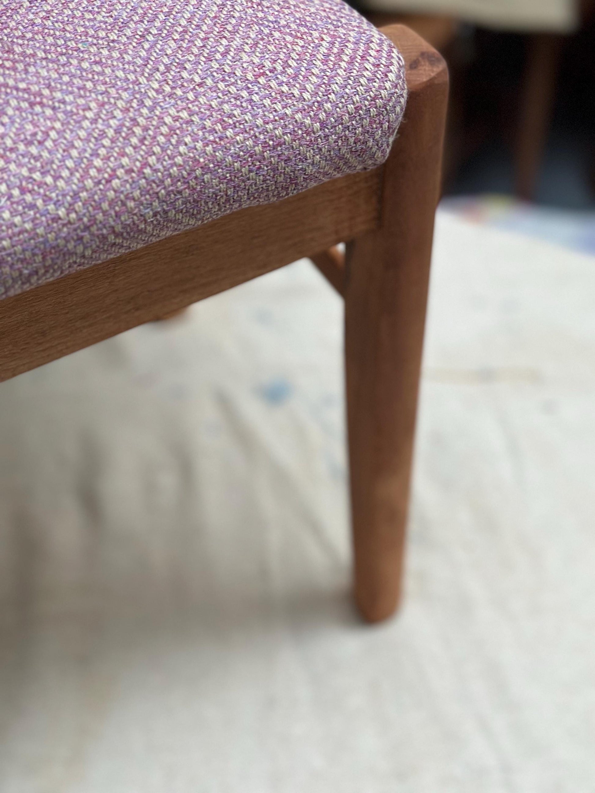 Danish Cedar Bench — attributed to Kurt Østervig for KP Møbler, 1960s With Linwood Upholstery