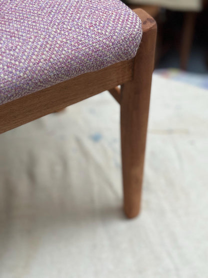 Danish Cedar Bench — attributed to Kurt Østervig for KP Møbler, 1960s With Linwood Upholstery