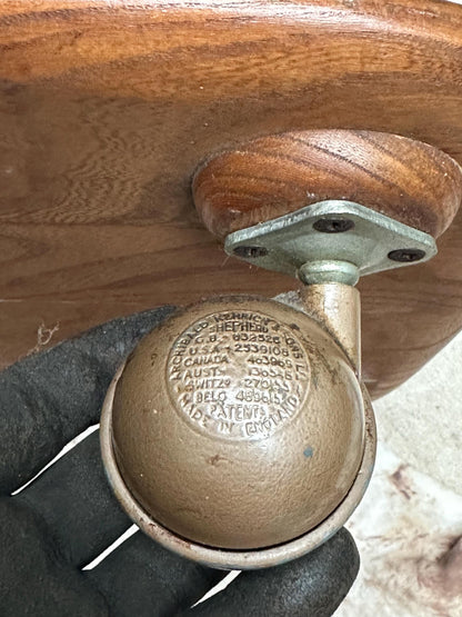Vintage Ercol Elm & Beech Three-Tier Drinks Trolley