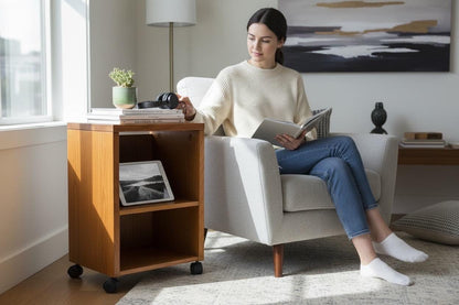 Vintage Jesper Denmark Modular Teak Storage Unit – c.1970s Vinyl / Record Hifi Cabinet