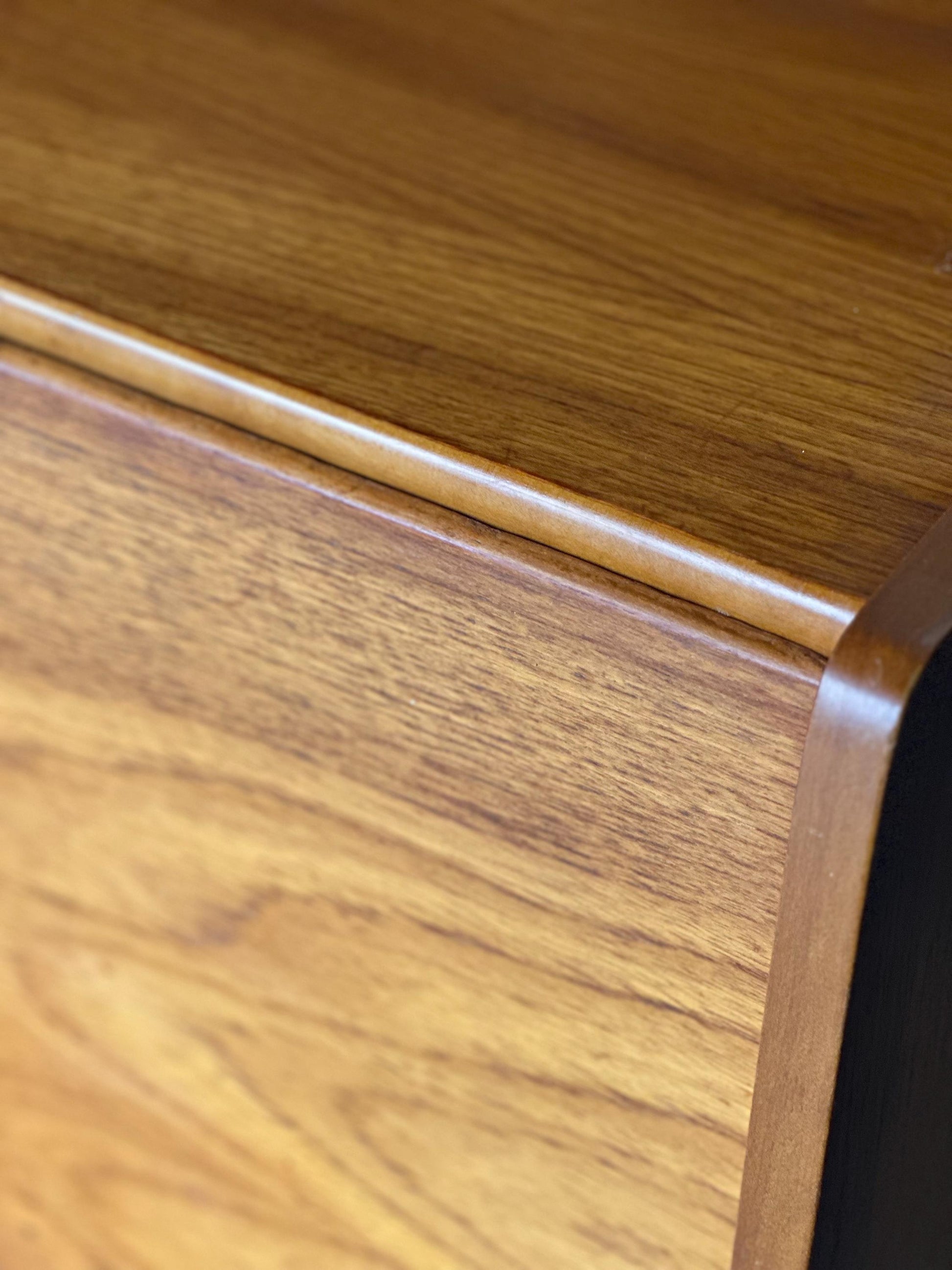 Vintage Mid-Century Teak Bureau Desk by Remploy, c.1970s