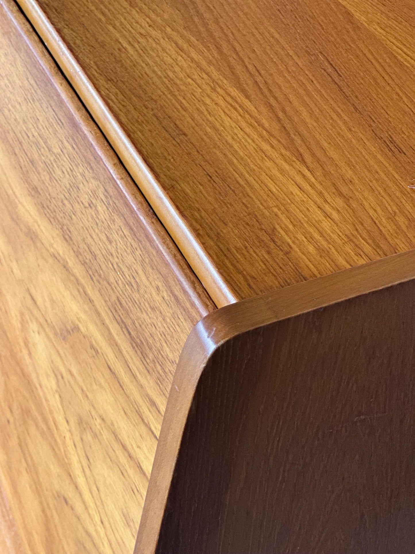 Vintage Mid-Century Teak Bureau Desk by Remploy, c.1970s