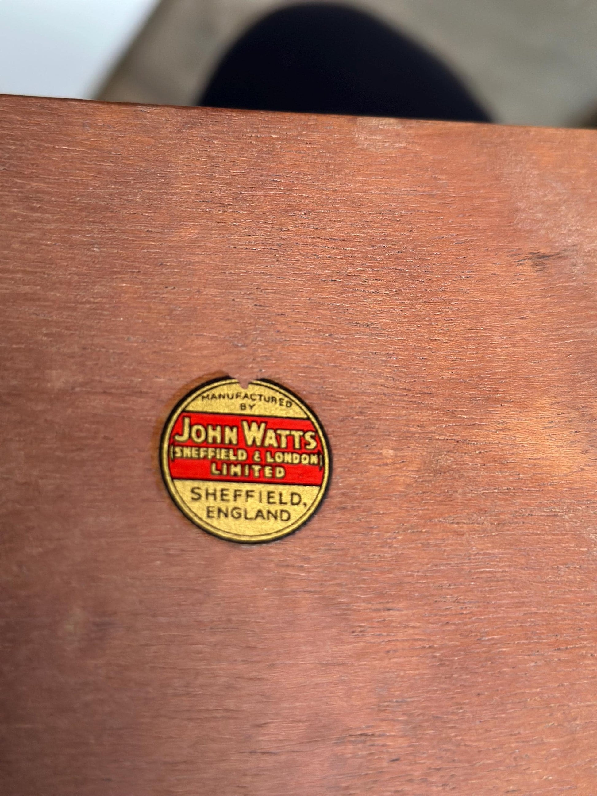 Vintage Mid-Century Teak Magazine Rack