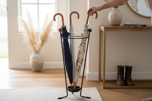 French Mid-Century Sculptural Umbrella Stand 1950s 60s