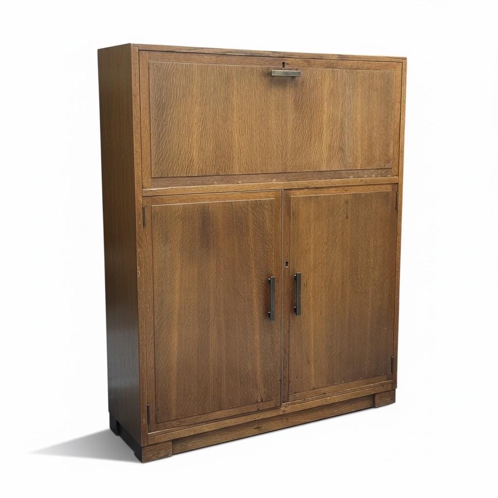 1950s Minty of Oxford Bureau & Bookcase Rare Combination