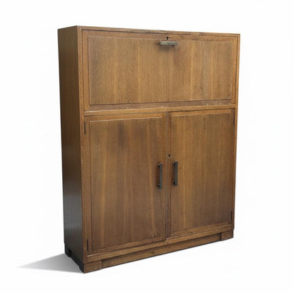 1950s Minty of Oxford Bureau & Bookcase Rare Combination