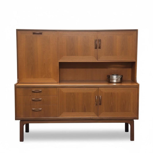 G Plan Fresco Teak Drinks Cabinet or Sideboard Designed by Victor Wilkins c.1970