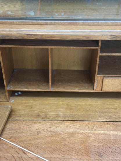 1950s Minty of Oxford Bureau & Bookcase Rare Combination