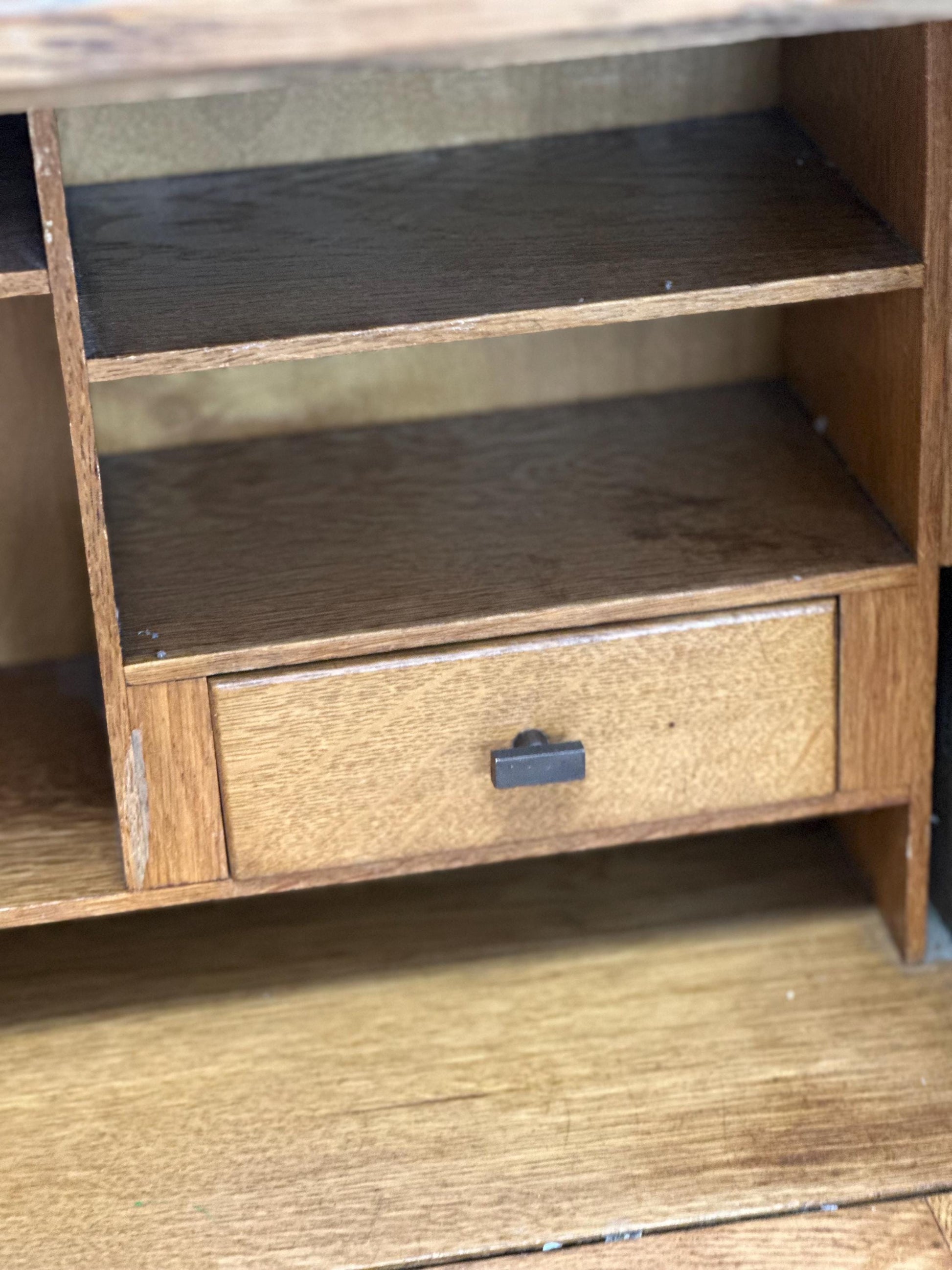 1950s Minty of Oxford Bureau & Bookcase Rare Combination
