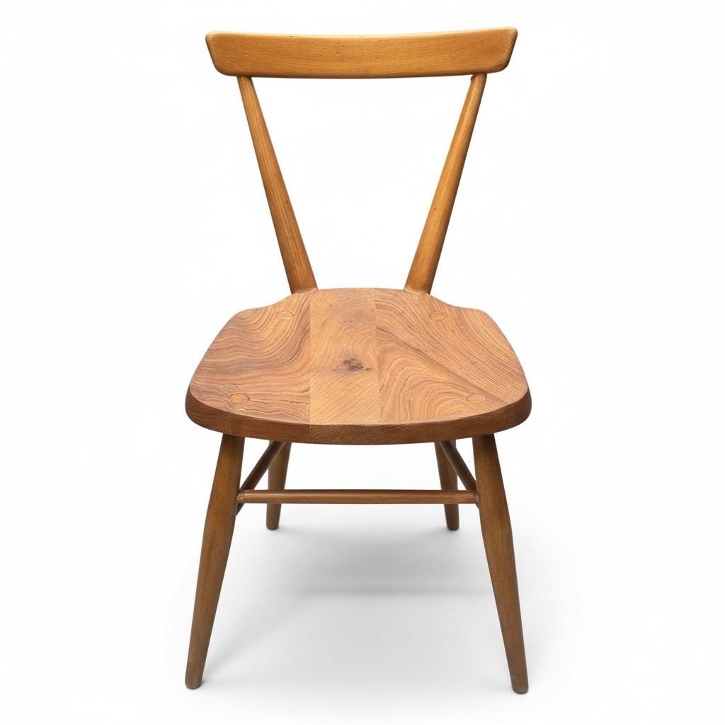 Set of Four Early Ercol Children’s Chairs Model 392 – English Elm & Beech – c.1948–55