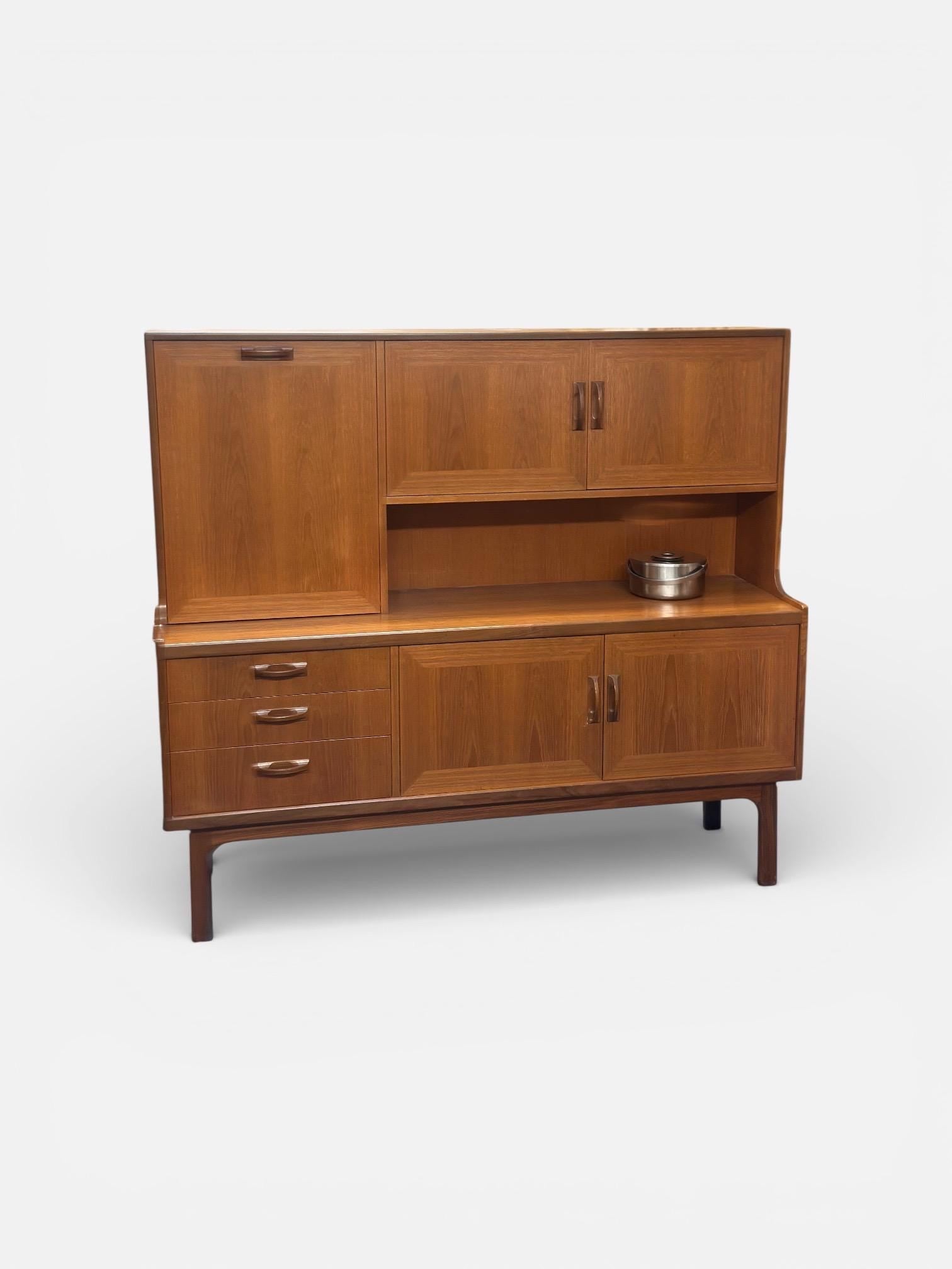G Plan Fresco Teak Drinks Cabinet or Sideboard Designed by Victor Wilkins c.1970