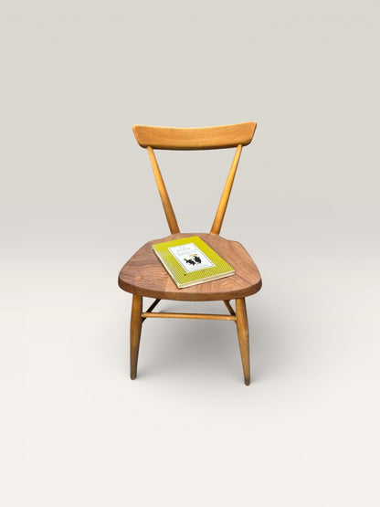 Set of Four Early Ercol Children’s Chairs Model 392 – English Elm & Beech – c.1948–55