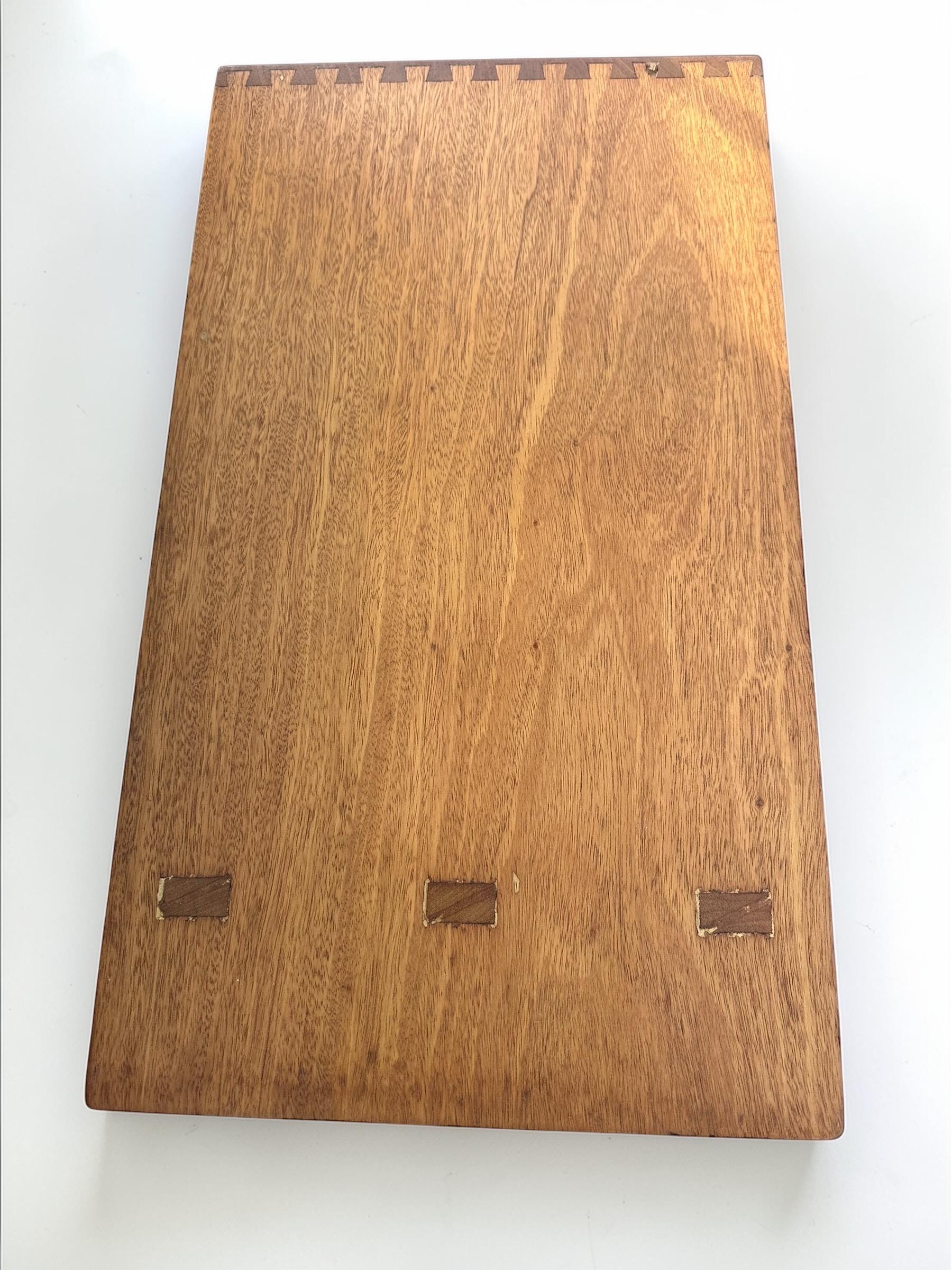 Mid-Century Teak Open Cabinet / Low Shelf Unit — Dovetailed Construction, British c.1960s